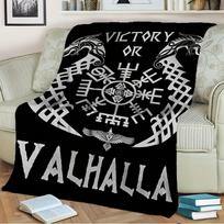 Black Viking Theme Print Blanket Soft Warm Cozy All Season Couch Sofa Bed Throw Blanket Travel Camping Picnic Car Nap Blanket Size: 75*100cm, Weight: 230 GSM gray