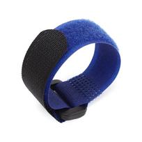 Yoga Orange Nylon Velcro Strap with Colored Buckle and Hook & Loop Fastener 2cm x 30cm