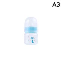 Mini kūdikio maitinimo buteliukas 50 ml naujagimiui Saugus naujagimiams Vaikų maitinimo priemonė Vaisių sulčių pieno buteliukai Kūdikio reikmenys as the picture white