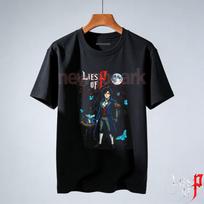 Lies of P RPG Graphic T Shirts Unisex Women Summer Casual Cartoon Cotton Tshirt Unisex Shortsleev Outdoors Ropa Hombre 4XL black