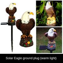 Saulės erelio grindų lempa Gyvūnų lempa Voverė Panda Vila Kiemo apdaila Atmosferos lempa Vejos lempa Pelėda eagle