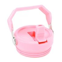 1-5 vnt. Puodelio dangteliai su atlenkiamu šiaudeliu Pakeitimas Stanley 20/30oz puodeliams Dangtelis Atsparus purslams Puodelio dangteliai Vandens puodelio priedai pink