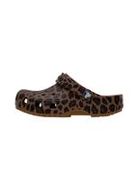 Crocs Atviri batai 'Classic' ruda / rusva / juoda