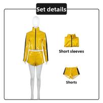 Kill Bill Vol 1 Cosplay Kostiumas Nuotaka Geltonas Rinkinys Helovynui Ir Anime Vaidmenų Žaidimams XS yellow