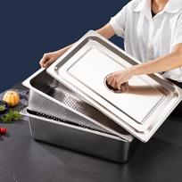 LISM Stainless Steel Gastronorm Food Pan gray