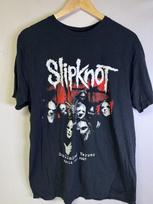 Slipknot Subliminal Verses World Tour 2005 L Band Tee Black T Shirt Size Metal Unisex T-Shirt S white