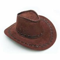 Vakarų kaubojų skrybėlė pigi kaubojiška skrybėlė Gentleman Cowgirl džiazo kepurėle ruda