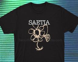 Saetia T shirt Screamo T-Shirt Mens Kids XL black
