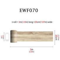 20*300cm PVC miegamojo grindų atnaujinimo lipdukai Juodos medienos tekstūros lipdukai namų sienų dekoravimui beige