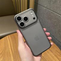 Skaidrus dėklas iPhone 17 Pro 16 15 14 13 12 Pro Max, su oro dengimo rėmeliu, objektyvo plėvelės apsauga, apsaugantis nuo kritimo, kietas skaidrus dangtelis iPhone17