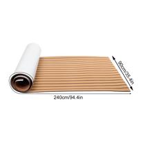 EVA putplasčio lakštai Valtis 90x240cm Jūrinės valties sintetinės grindys Lipnūs EVA putplasčio Jachtos denio lakštai Jūrinės valties grindys Gold Black beige