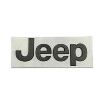 ABS Lipdukas Automobilio Priekinės Dangos Emblema JEEP Compass Patriot Wrangler Tj Jk Grand Cherokee Commander Renegade Liberty Dekoravimui matinė juoda spalva