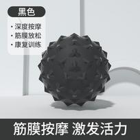 Fascia Ball Muscle Relaxation Handheld Foot Massage Yoga Ball 1PC juoda