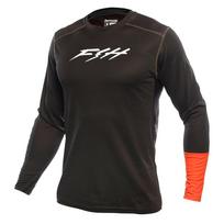 MTB Mountain Bike Sweatshirt Speed Downwards Quick-Drying Clothing Bicycle Cycling Clothing Off-Road Bike Clothing T-Shirt Motorcycle Ra XXXXL black