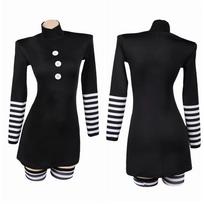 Penkių naktų lėlininkės Cosplay Fantazijos Kostiumas Kaukė Moterims Suknelė Pėdkelnės Vaidmenų Žaidimo Apranga Helovino Karnavalo Kostiumas S black