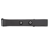 Heart Rate Monitor Chest Strap Replacement Belt Compatible with Polar H7 H9 H10Garmin Wahoo Magene Coospo Transmitters Soft Band2 pilka