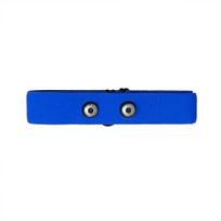 Heart Rate Monitor Chest Strap Replacement Belt Compatible with Polar H7 H9 H10Garmin Wahoo Magene Coospo Transmitters Soft Band2 mėlyna