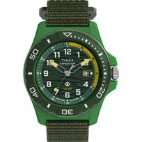 Expedition Freedive Solar Solar 5 ATM Water Mineral Green [TIMEX] Watch, Powered, Resistant, Glass, Dial, TW2Y61400, Men's [Authentic] žalia