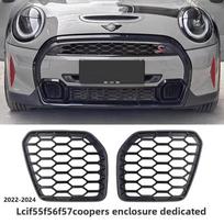 Honeycomb Mesh Grille Insert Front Bumper Lower Air Vent Decoration Net Fish Scale Net for MINI Cooper S JCW LCI F55 F56 F57 Square cellular net