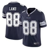Mens Dallas Cowboys 88 Lamb Football Jersey - Blue White Retro Styles Running XXXL