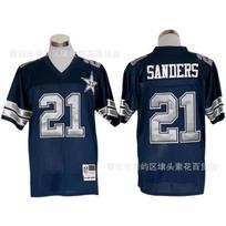 Dallas Cowboys Retro Embroidered NFL Football Jersey Mens Vintage Style Sports Apparel Fan Wear 21 Navy Vintage 25th Anniversary gray