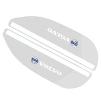 2 vnt. automobilio galinio vaizdo veidrodėlio lietaus antakis Lietaus apsaugos priedai, skirti Volvo XC90 V90 V60 XC60 V40 EC40 EX40 S80 S60 S90 C40 XC4 white