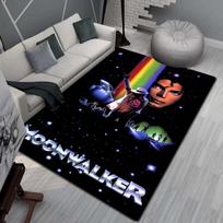 3D Fashion MJ Michael Jackson King of Pop Art Rug for Bedroom Living Room Sofa Home Doormat Decor, Large Kids Non-slip Floor Mat 40cmx60cm