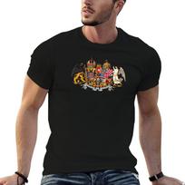 Austria Hungary TShirt Casual Loose Daily Wear TShirt XL black
