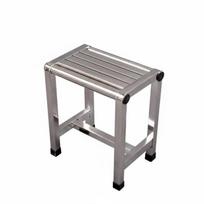 Stainless Steel Bench Quick Drainage Slatted Top Rust Proof Stool for Home