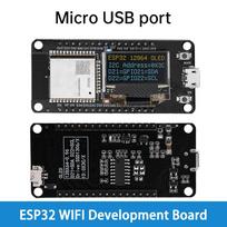 ESP32 ESP-32D WIFI Development Board CH340C with 0.96 OLED Display 30PIN Micro USB Type-C for Arduino ESP32 OLED