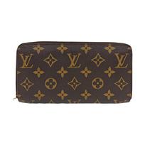 [Pre-Owned] Louis Vuitton Zippy Wallet 'Brown Monogram Canvas' - Very Good #2MC9NQ ONE SIZE black