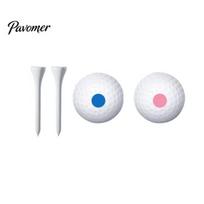 Golf Ball Gender Reveal with Tee Exploding Party Supplies Set Powder Explosion Announcement Themed Decoration A white