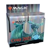 The Gathering Core Set 2021 Collector Booster Pack Japanese Version 12 Packs MTG Trading Card Wizards of the Coast Magic (M21) (BOX) gray