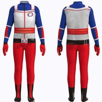 Suaugusiųjų Vaikų Henry Danger Cosplay Kostiumas Kim Possible Jumpsuit Bodysuit Apranga Kūdikio Berniuko Vyrų Mergaičių Moterų Helovino Šventės Kostiumas Kids 150cm&Henry Danger red
