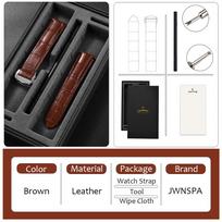 JWNSPA Leather Watch Strap for Omega 007 Seamster 300 De Ville AT150 Commander 19mm 20mm 21mm 22mm Butterfly Fly Watch Band 21mm ruda