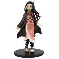 Anime Demon Slayer Kimetsu No Yaiba Figure 15Cm Nezuko Tanjirou Mitsuri Shinobu Zenitsu Kyoujurou Action Figural Model Toy Gifts black