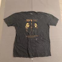 Nas Damian Marley Distant Relatives World Tour 2010 T-Shirt Black XXL 2XL Unisex T-Shirt M gray