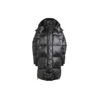 Adidas Originals PUFFED LONG JACKET PUFFED LONG JACKET Down Jacket Women's Black (Unisex) Down Jackets IR7119 M gray