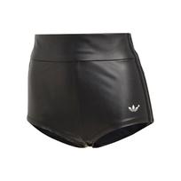 adidas originals Blue Version Logo Shorts Women's Black (Unisex) Casual Shorts IB4545 XL gray