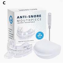 Anti Snoring Braces With Adjustable Braces Anti Bruxism Braces At Night And Adjustable Braces With Screws white