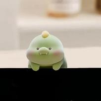 Desk Ornament Computer Monitor Decoration Panda Dog Center Console Doll  Monitor Screen Dinosaur