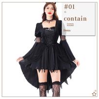 Mama ir aš Helloween raganos kostiumo suknelių rinkinys 130 black