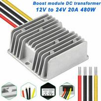 DC 12V To 24V 48V Step Up DC Converter Voltage Regulator Boost Module Stablizer Waterproof Housing Converter For Vehicles