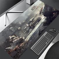 World of Tanks XXL Large Gaming Mouse Pad Black Desk Mat Non-Slip Keyboard Mousepad Stitched Edge Computer Office Table Cushion 300X800X2MM