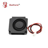 Turbine Fan 5V 12V 24V 40mm * 10mm 4010 DC Turbo Fan 5V Bearing Blower Radial Cooling Fans for Creality CR-10 Kit 3D Printer 4010-5V