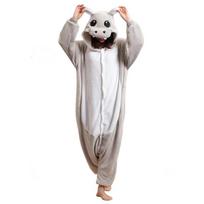 Animal Onesies Lion Tiger Leopard Wolf Fox Zebra Hippo Koala Bat Donkey Rabbit Chinchilla Frog Bee Penguin Dog Kigurumi Adult M&Other black