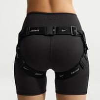 Nike Nylon Blended With Elastane Fanny Pack Women's Black ONESIZE black