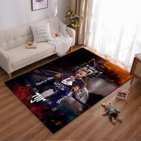 Neymar Jr Football Art Non-slip Rug for Home 70x100cm( 27x39in ) black
