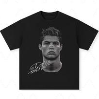 Neymar American Football Star Print Cotton Shortsleeved T Shirt Unisex Unisex Clothing Athleisure Print Fashion Oversize Casual Tee S gray