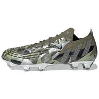 adidas Predator Edge.1 FG 'Focus Olive Crystal' (Unisex) Focus Olive / Silver Metallic / Magic Lime Soccer Shoes GX3910 40⅔